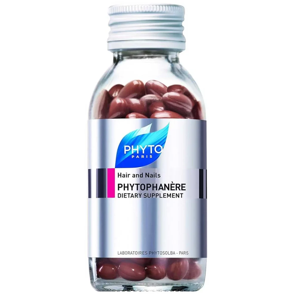 مکمل غذایی کاهش دهنده ریزش مو 100% طبیعی PHYTO Phytophanère