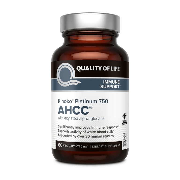 کپسول AHCC Kinoko مدل پلاتینیوم 750mg