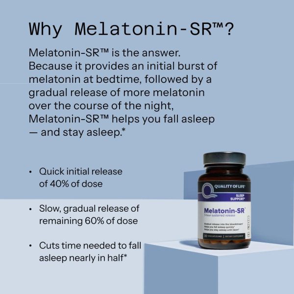 کپسول بهبود کیفیت خواب Melatonin-SR