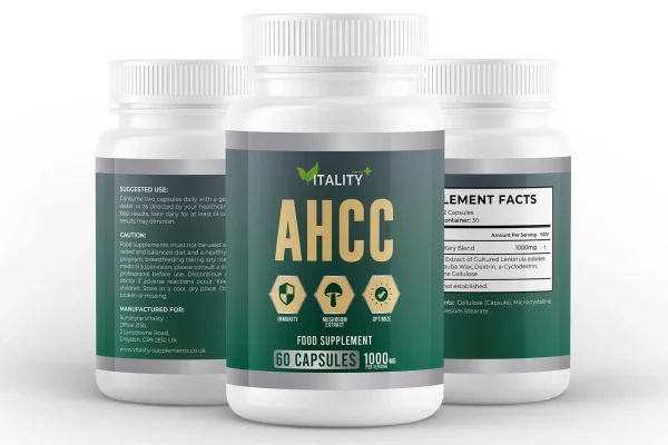 3 pack premium ahcc capsules 1000mg 180 capsules 3 month supply immune system support supplement copy 365505