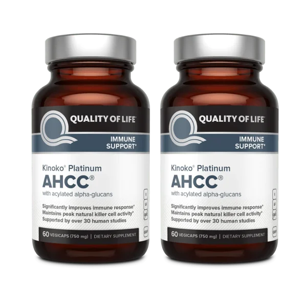 معرفی مکمل AHCC® Kinoko® Platinum (بسته دو عددی)