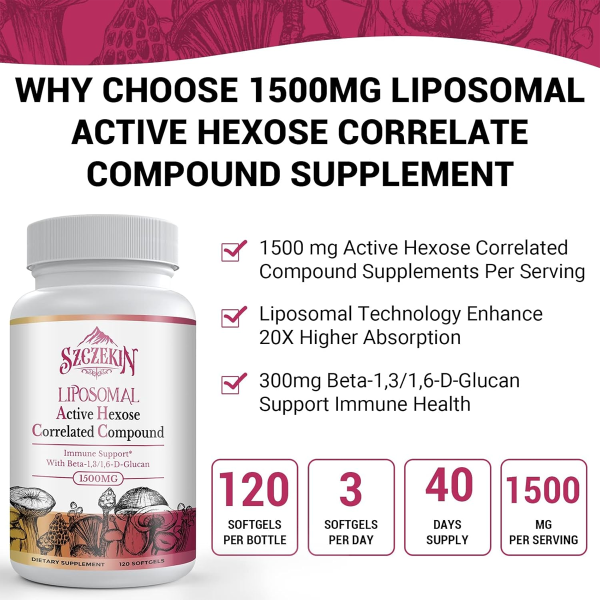 Liposomal supplement of the active compound hexose conjugate